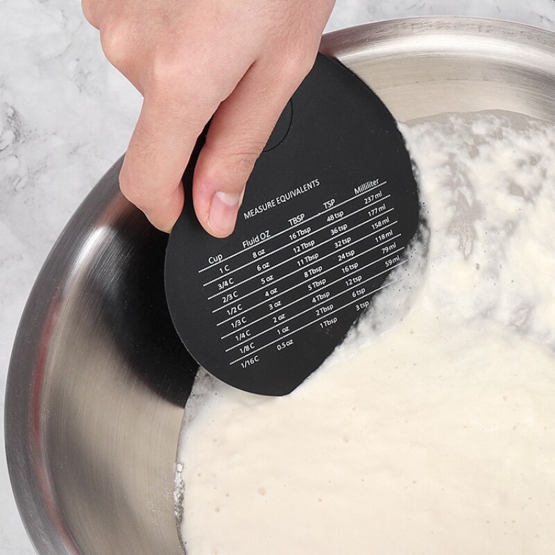 Dough Scraper Silicon Bread Pizza Knife Cake Scraper Smoother Pastry Cutter DIY Cake Decoration Baking Tools