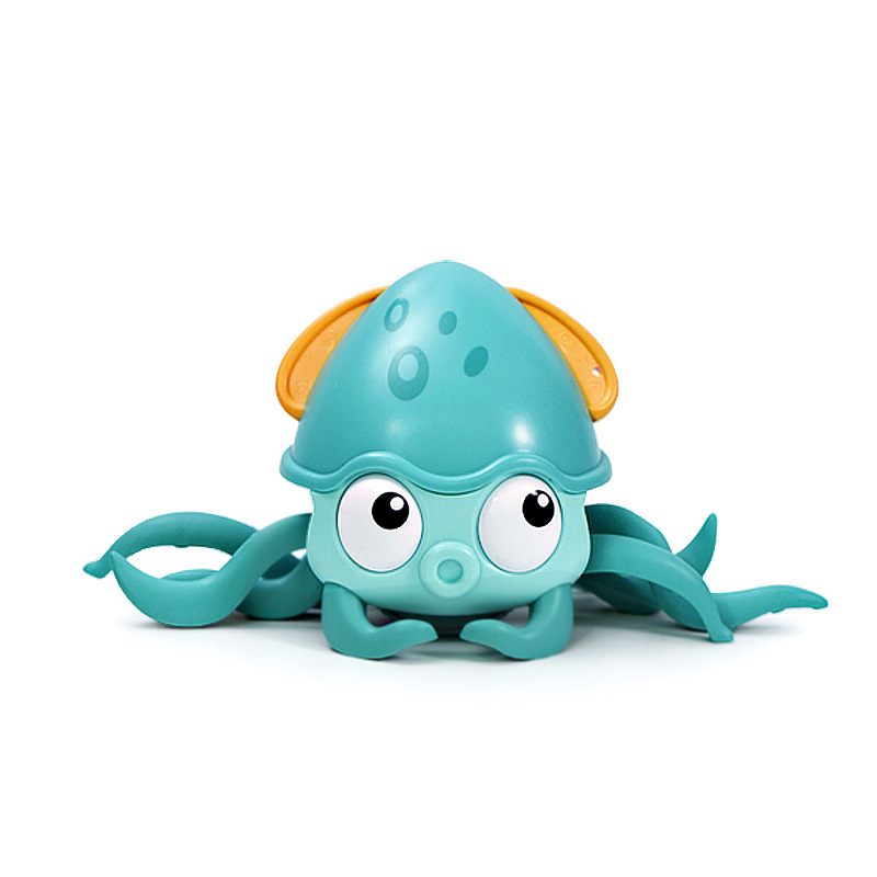 Kinderen Octopus Uurwerk Speelgoed Baby Baden Bad Speelgoed Touw Getrokken Kruipen Uurwerk Krab Op Land En Water Jongens Meisjes Speelgoed