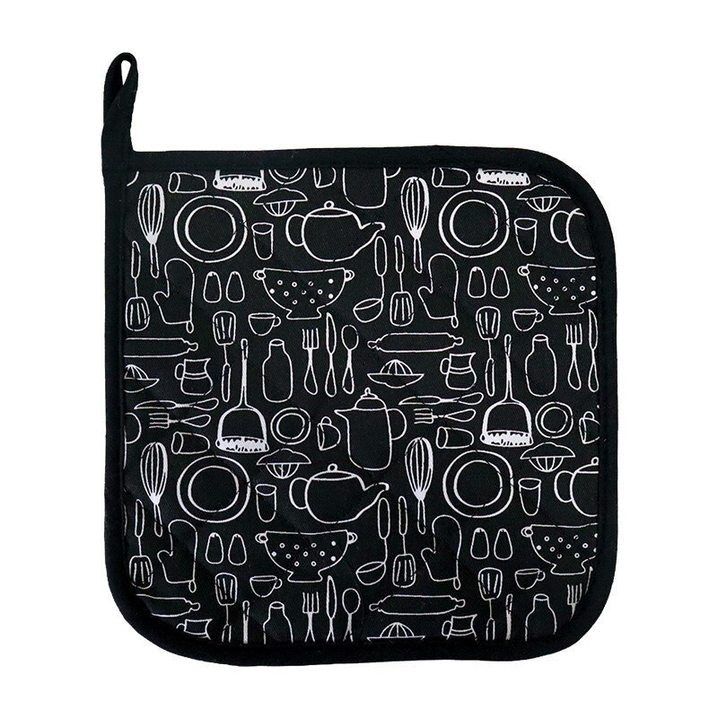 Guantes de cocina resistentes al calor, manoplas para olla , 2 piezas: ONLY 1PC