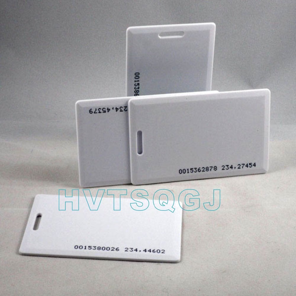 (100 Stks/partij) Em Card 125Khz Smart Card 1.8Mm Dikte Rfid Card
