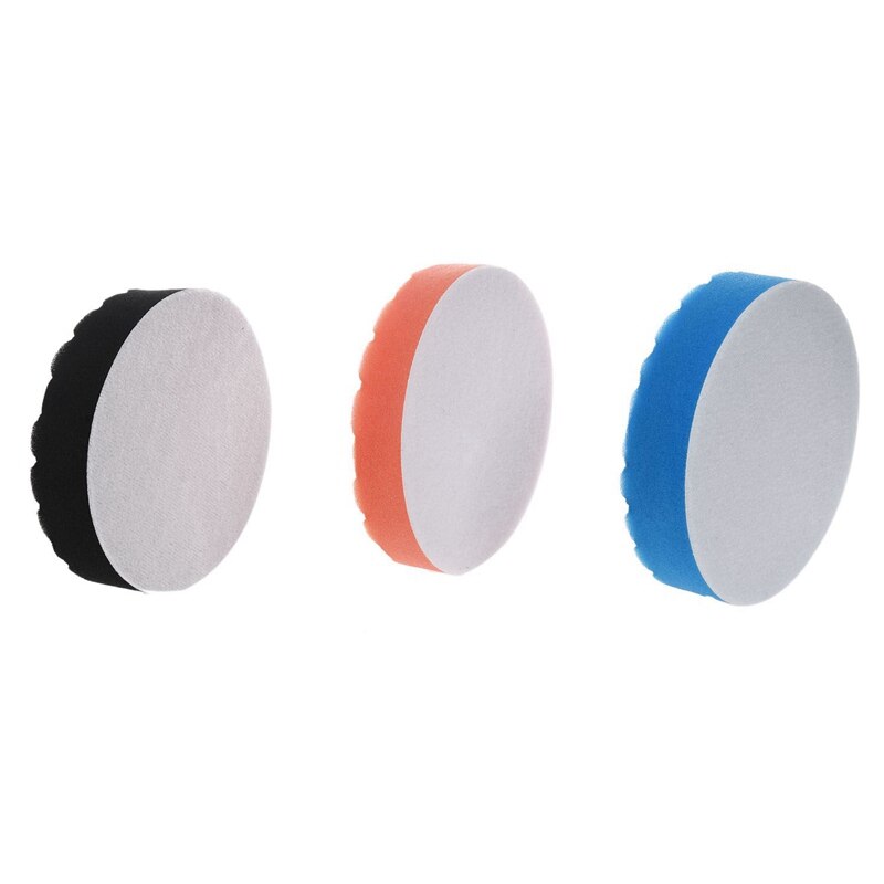 6x Hex-Logic Buff Buffering Polishing Pad Kit For Auto Car Polisher 5 Inch & 6 Inch