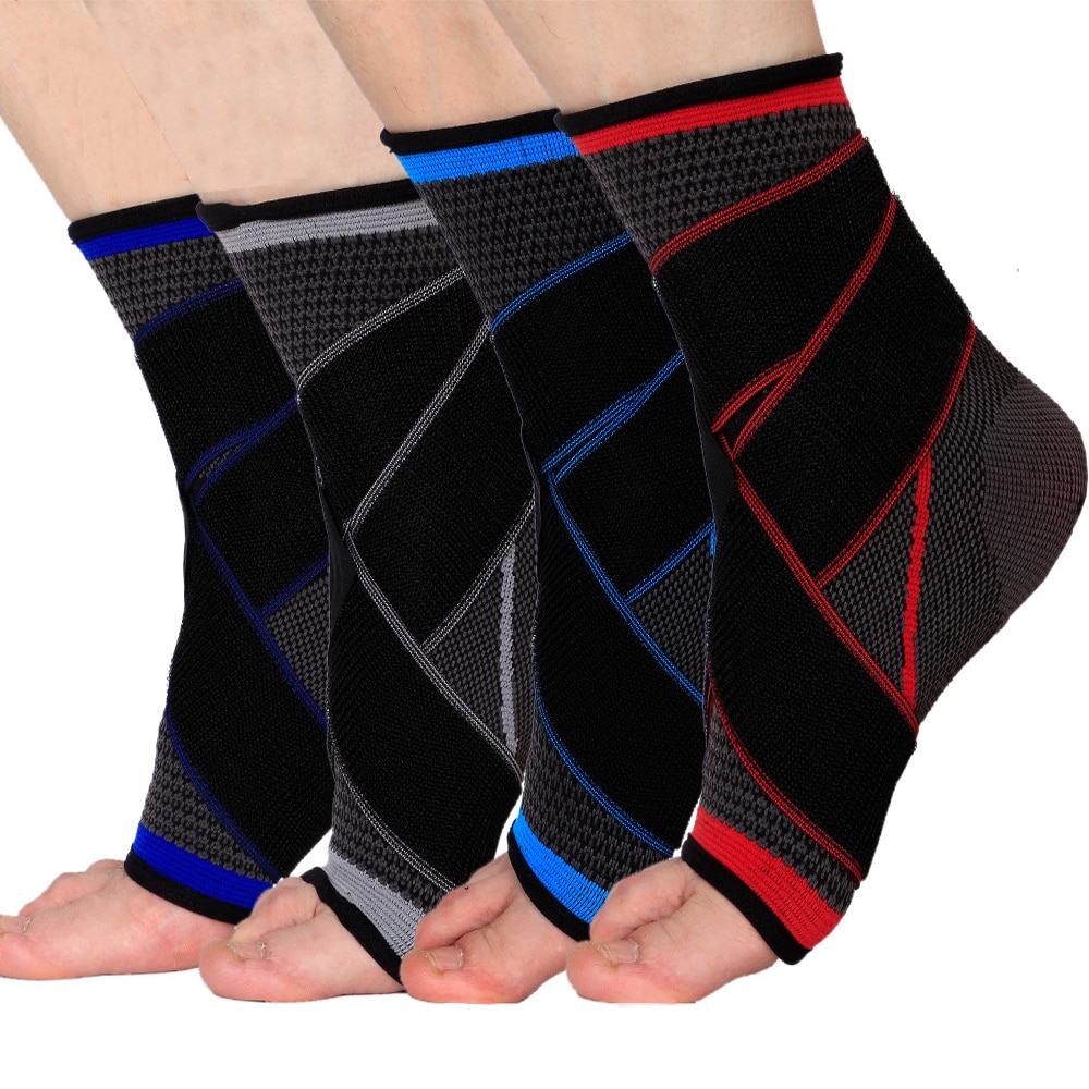 Ankle Support Volleyball Basketball Ankle Brace Stick On Pad Feet Achilles Tendon Support Taekwondo Foot Bandage Protective Gear