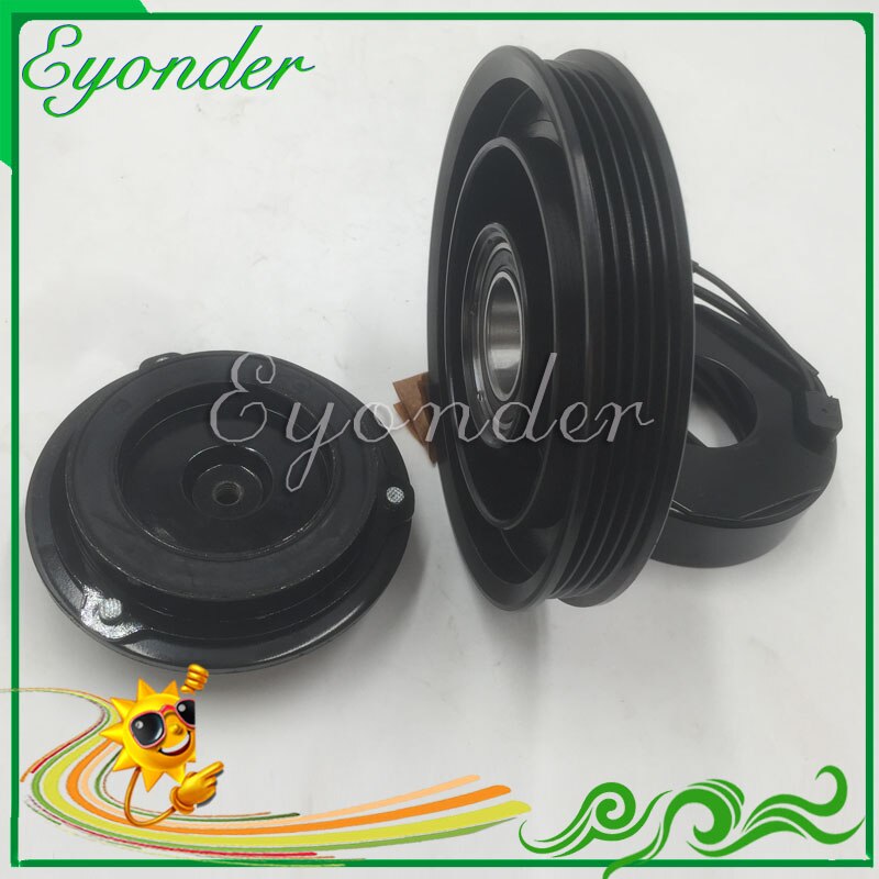 A/C AC Air Conditoning Cooling Compressor Clutch Assembly PV4 10PA15C for MITSUBISHI PAJERO V31 2.4 port Pickup Triton L200
