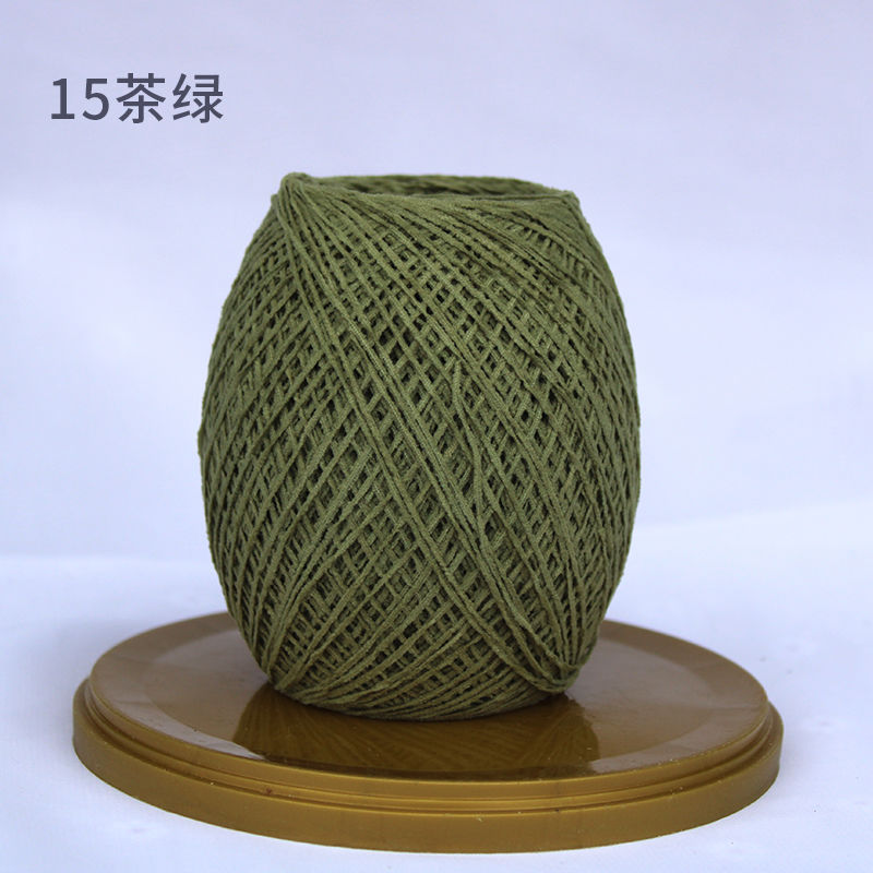 1mm Ultra feines Garn matt Chenille häkeln Hand gewebte Hütte zur Seite fahren Puppe Plüsch garn Milch Baumwollgarn zum Häkeln Chenille Wolle: Lavendel