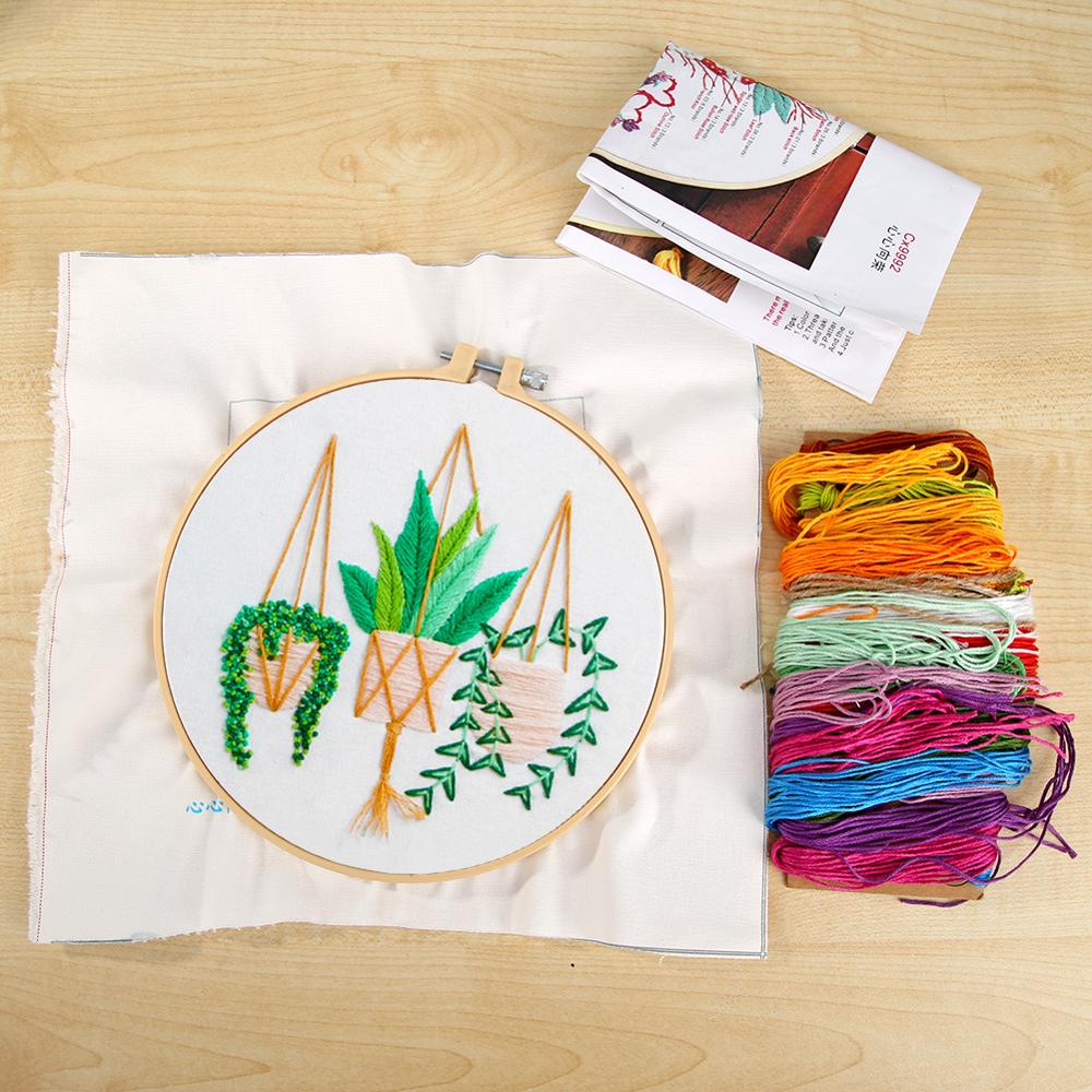 Roze Flamingo Kruissteek Kit 14 ct 11 ct Count Print Canvas Steken Borduurwerk DIY Handgemaakt Handwerk (Maat: 11ct onbedrukt Canvas
