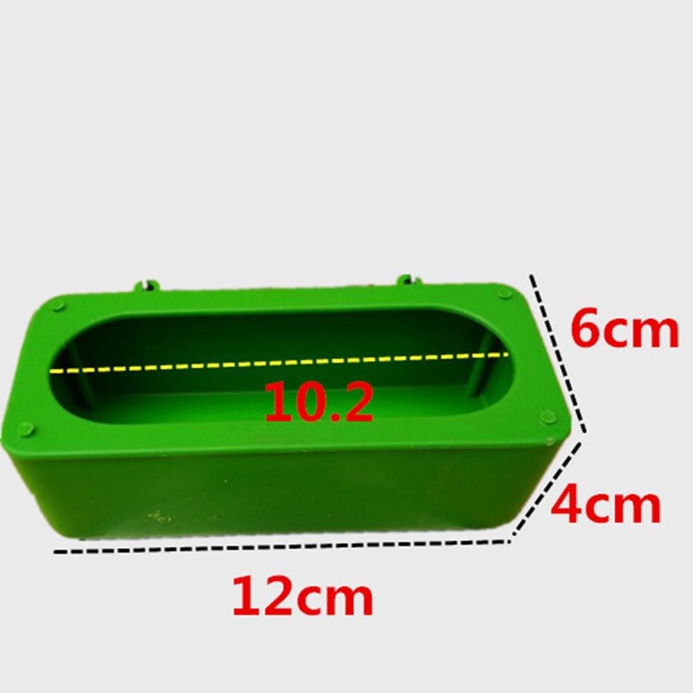 1 stuks kleine voerbak voor huisdieren, vogelbadpot, papegaaienbadpot, voerbak voor papegaaien, voerbak, gootsteenkom: M