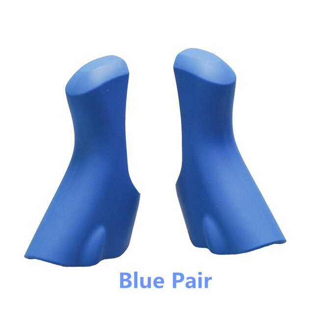 Bracket Covers for SHIMANO 105 Road Bike Shifters ST-4700 ST-5800 ST-6800 Protective Hoods Rubber Sleeve Case Not Original: Blue