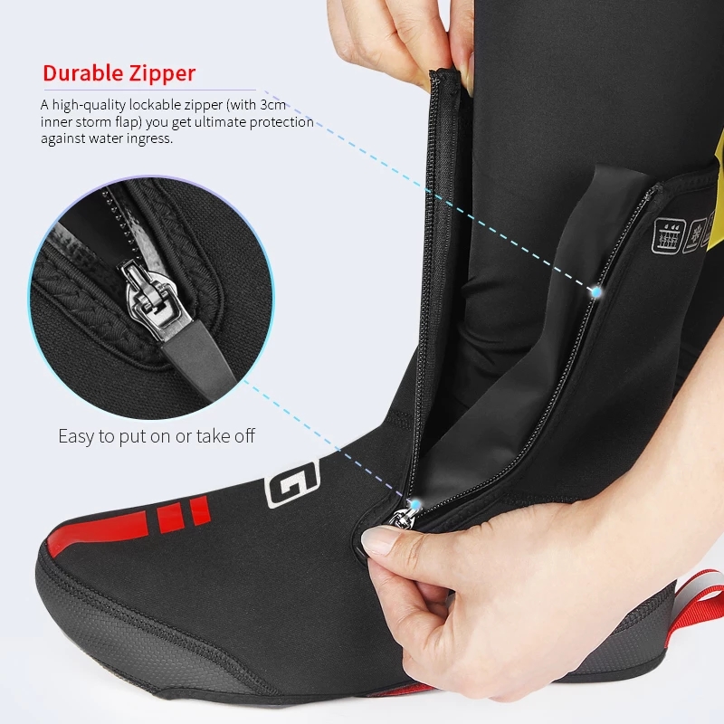 Giyo Waterdichte Schoen Covers Winter Fietsen Laarzen Neopreen Fleece Overschoenen Mtb Racefiets Teen Cover Fietsen Apparatuur