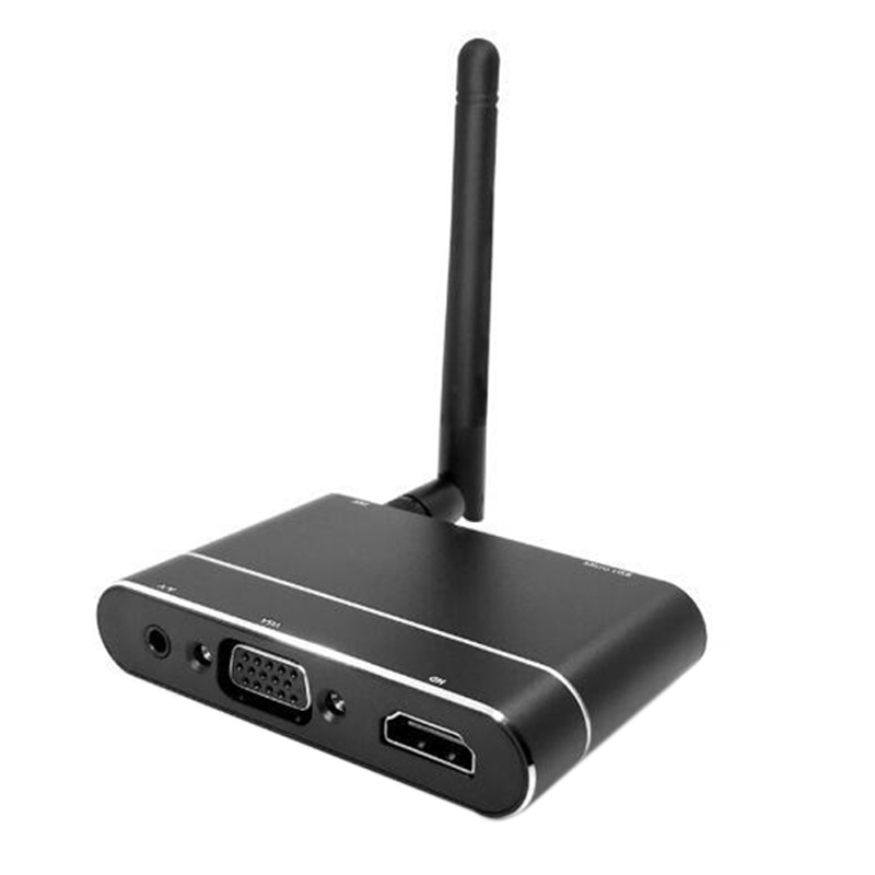 Wireless Wifi HD HDMI VGA AV Display Adapter Miracast Airplay DLNA Screen Mirroring For Iphone XR IOS Android Phones: Default Title