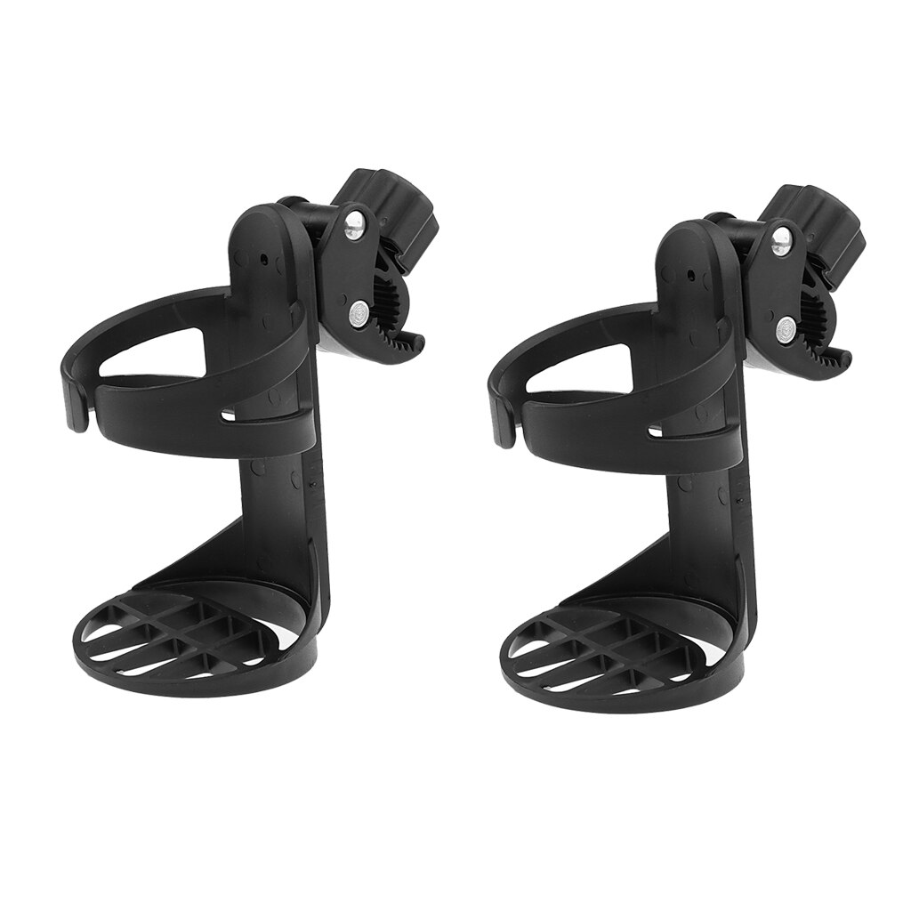 2 stk clip-on kopholder til /kørestol/rollator ældre uden spild