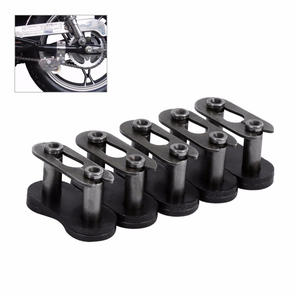 5 Sets 415 Chain Master Link 2-Stroke Gemotoriseerde Bike Gas motor Onderdelen Bike Chain Master Link Master Link Master Aansluiten Link