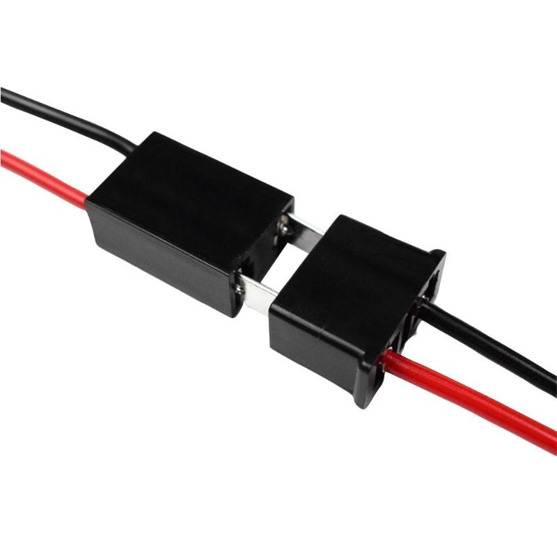 1 par de bombilla H7 conector adaptador macho para faro antiniebla para coche