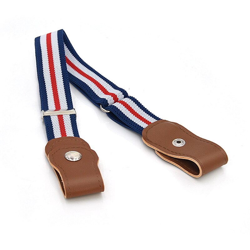 Curea elastica fara catarame femei pentru blugi fara catarama, sansths centura confortabila invizibila fara umflatura fara batai de cap: Copii 3