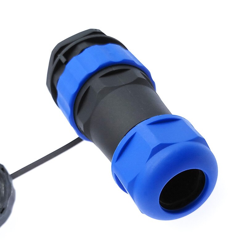 SP28 Straight waterproof IP68 connector 2 pin 3/4/5/6/7/9/10/12/14/16/19/22/24/26Pin Threaded socket