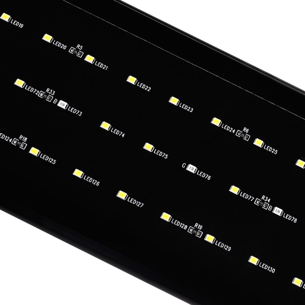 30/45/60/90/120cm LED Waterproof Aquarium Light Full Spectrum for Freshwater Fish Tank Plant Marine Underwater Lamp UK EU plug