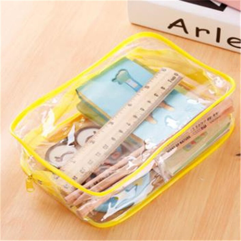 Pvc Cosmetische Zakken Vrouwen Transparant Clear Make-Up Tas Travel Organizer Bad Wassen Tote Beauty Opslag Rits Pouch Make Up Case