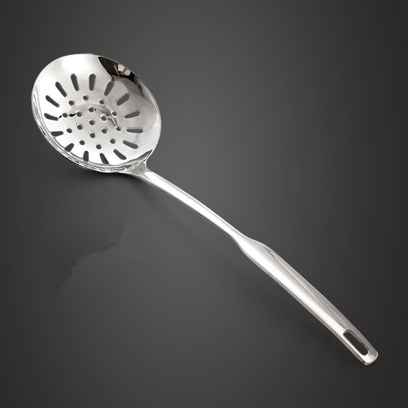 1PC Stainless steel Kitchenware Cooking Tools set Kitchen Gadgets Utensils Restaurant Cookware Ladle Soup Spoon Turner PK 009