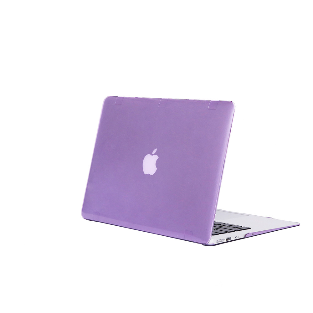 A1370 A1465 A1369 A1466 Matte/crystal Laptop Case For Macbook Air 11.6" 13.3" protection cover shell: Purple / 11.6 A1370 A1465