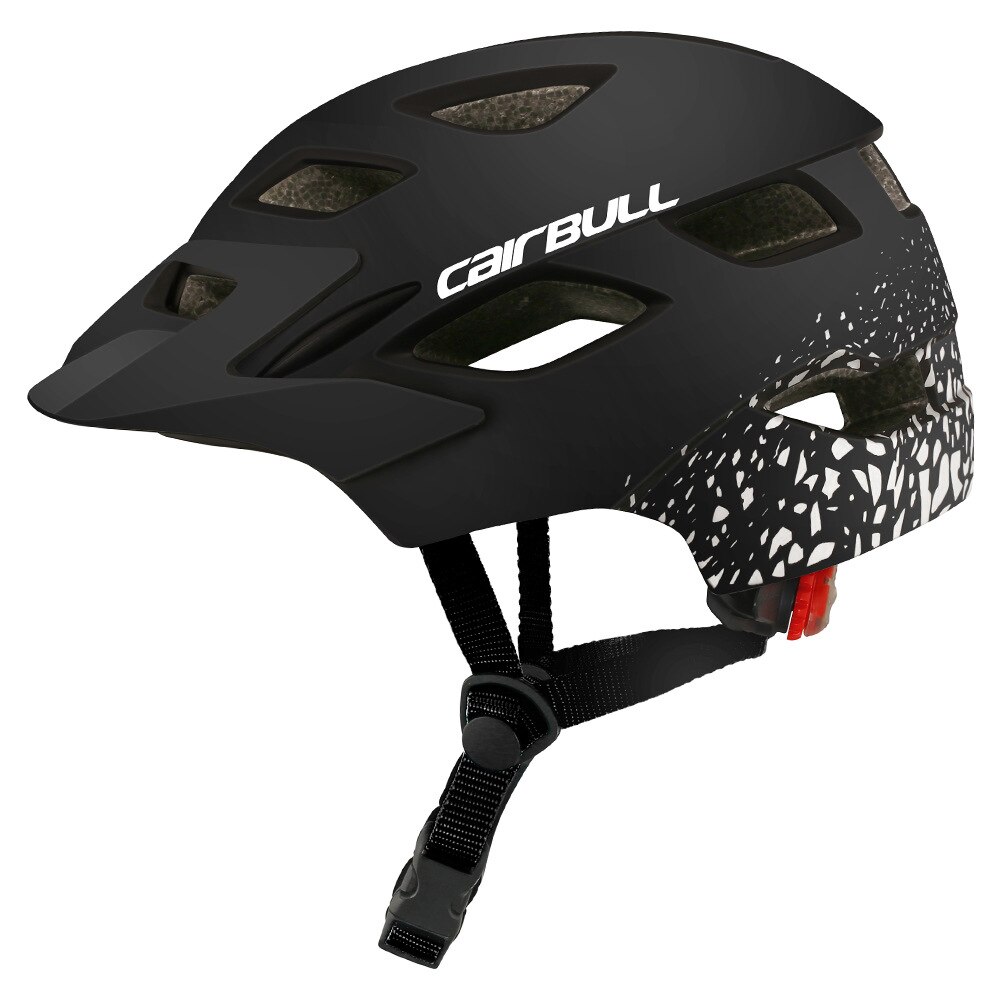 CAIRBULL JOYTRACK Kids Cycling Helmet With Tail Light, Child Skating Safety MTB Helmet Balance Bike Protective Helmet 6 Colors: F
