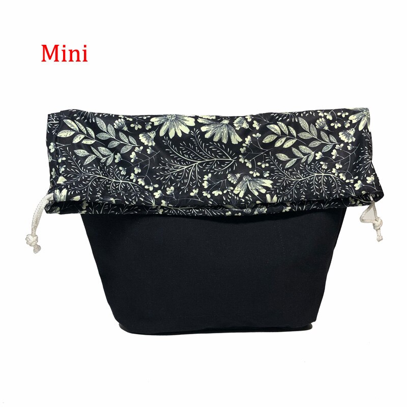 Mini Klassieke Trekkoord Coating String Voering Binnenzak Voor Klassieke Mini Obag Insert Met Innerlijke Voor Eva O Bag Handtas: Mini Size 4