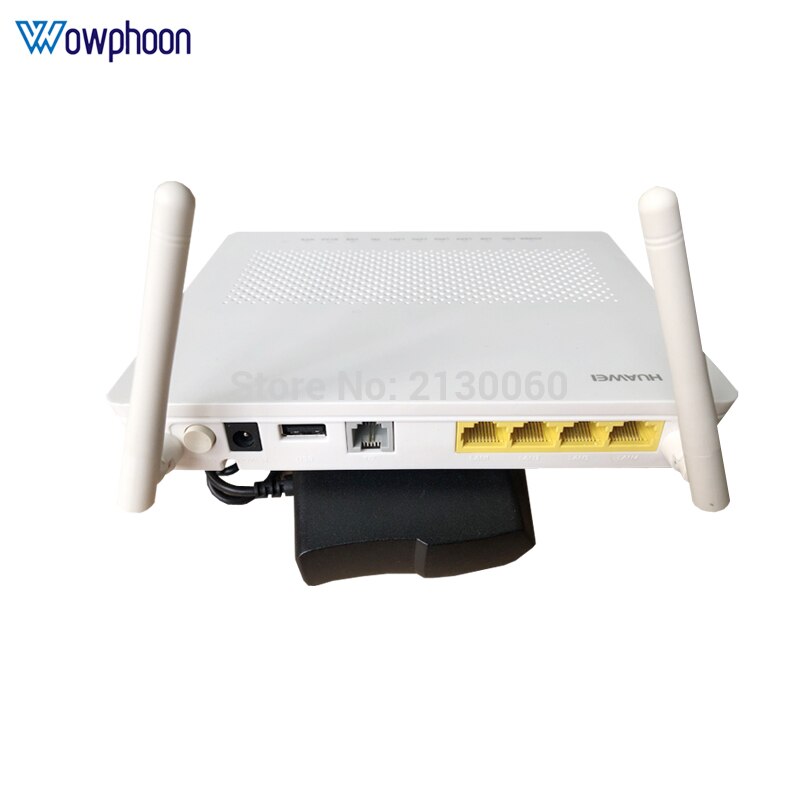 Verwendet Modem huawei hg8546m 1GE + 3FE + 1USB + 1TEL + Wifi ftth fiber Optik gpon ont 99% neue HW gpon onu