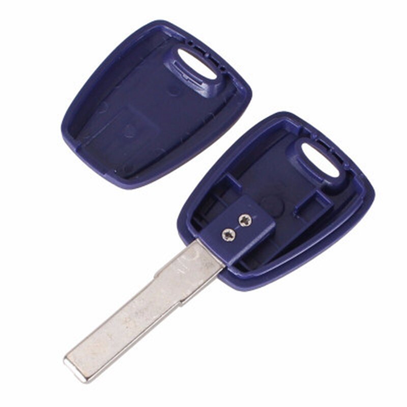 10X Transponder Key Uncut Blade SIP22 Key Shell for Fiat 500 Ducato
