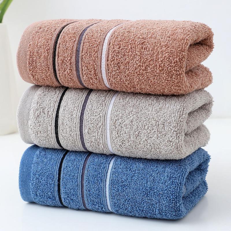 1/3 stuks ultrazachte absorberende katoenen handdoeken, ademend, duurzaam, voor gezicht en bad, voor thuis en de badkamer.