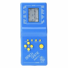 Klassieke Tetris Hand Held LCD Elektronische Game Toys Fun Baksteen Spel Riddle Handheld Game Console