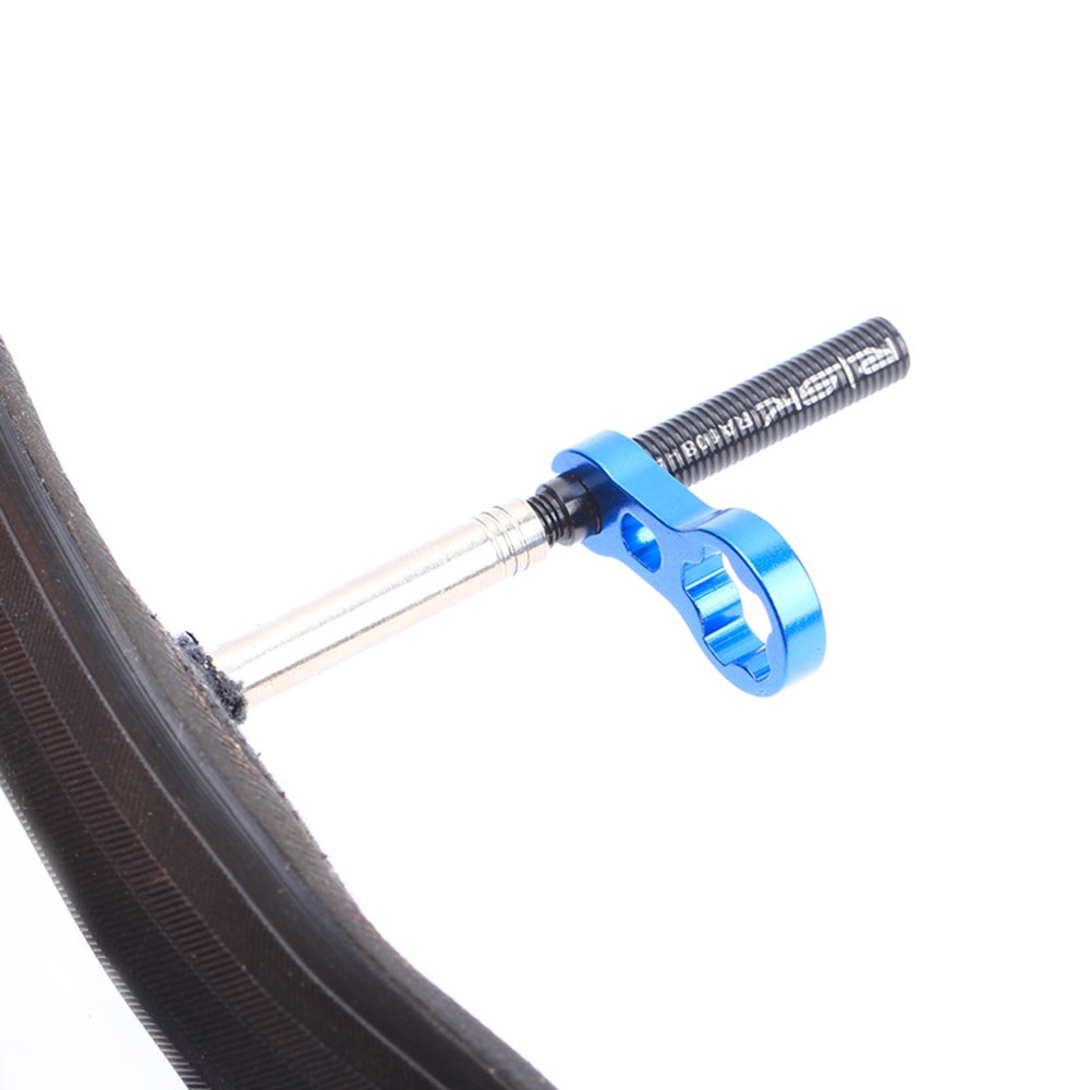 Extensor de válvula Presta para bicicleta, tubos interiores de válvula de accesorio de extensión, 45mm, 80mm, integrada con llave
