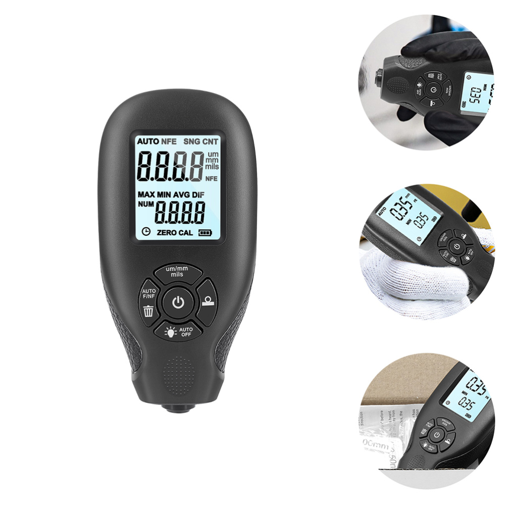 1pc miernik grubości lakieru miernik cyfrowy Auto farby pomiar grubości