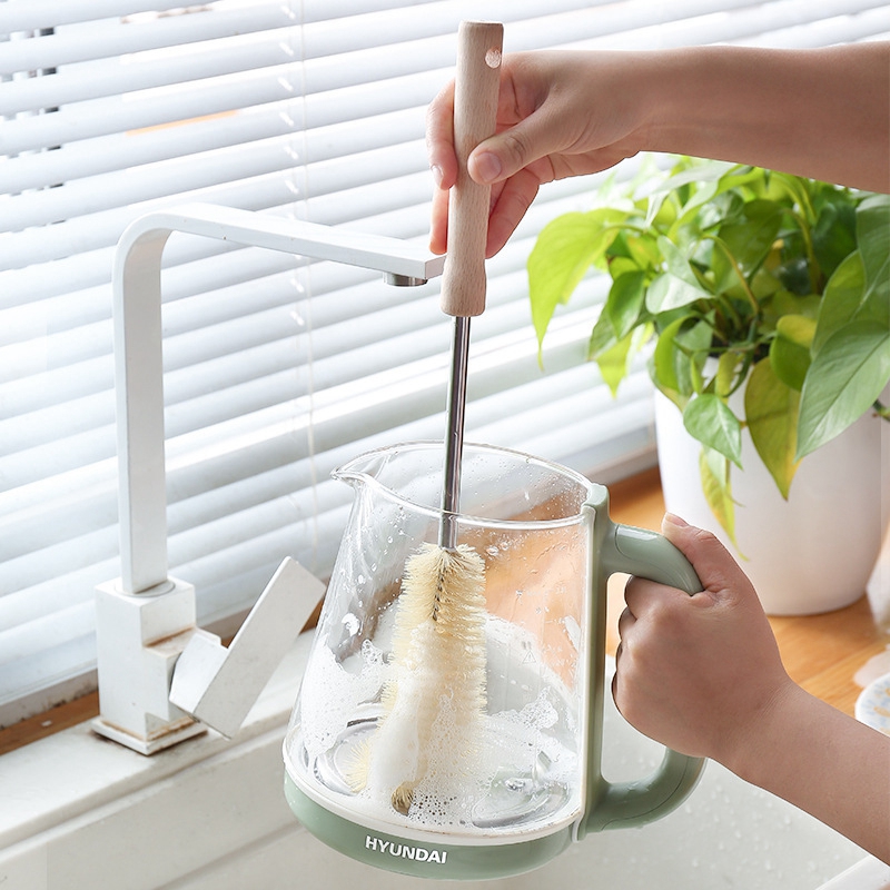 Cleaning Borstels Voor Baby Fles Melk Cup Wassen Cleaner Kit Glazen Buis Cleaner Gereedschap Met Lange Handvat Home Kitchen Tool