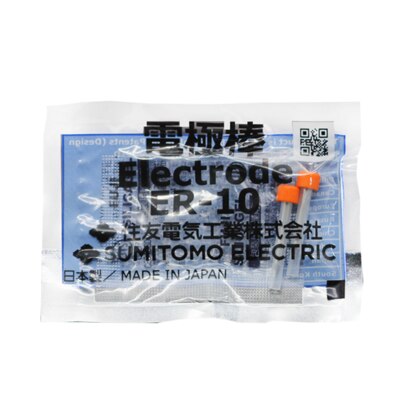 Sumitomo t -39 type -66 t-81c 82c t -400 t-600c z1c 71c type -81 m 12 fiber fusion splicer svejseelektrodestang er -10 fremstillet i japan: 1 par