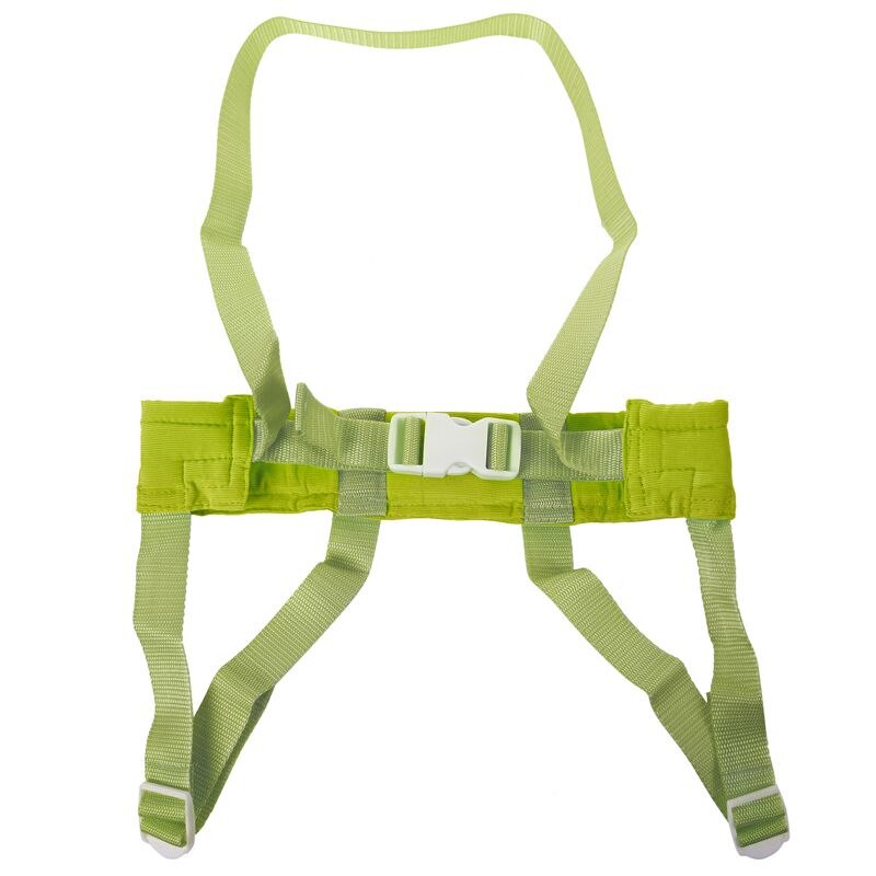 Baby barn småbarn säkerhet lätt tvätt sele & steg gå assistent tyglar - grön