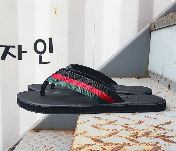 Strand Schoenen Mannen Zomer Strand Slippers Anti-Slip Platte Casual Slippers Man Indoor Slippers Douche Schoen