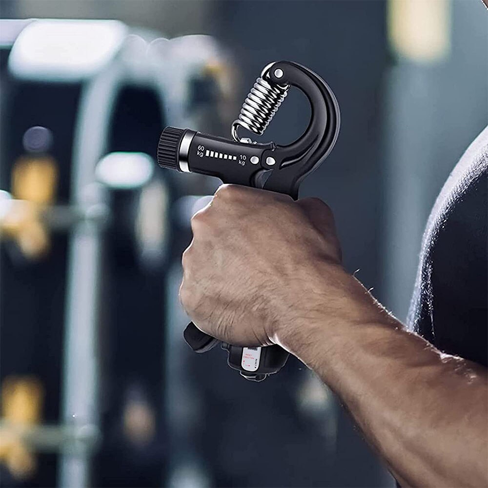 Hand Grip Strengthener Exercisers Trainer Kit Muscles Massage Ball Hand Gripper Forearm Counter Stress Relief Multi-Finger