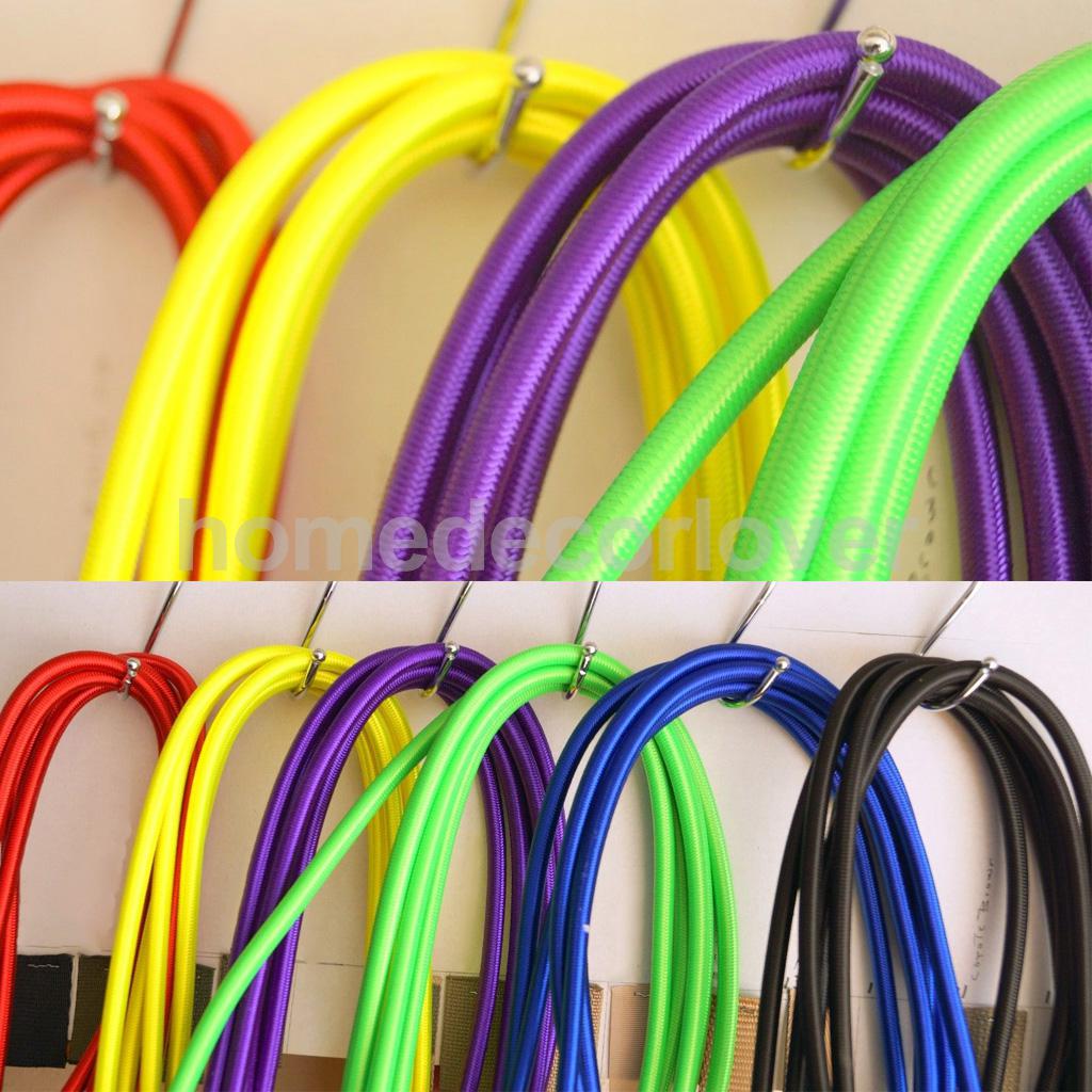 4mm x 10 meter sterk elastisch bungee-koord schokkoord vastbinden doe-het-zelf verschillende kleuren