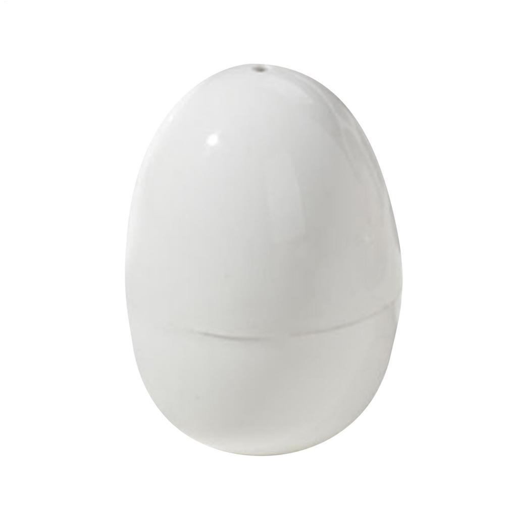 Microwave egg boiler eggy Microwave Egg Poachers Cooker Steamer Box for Chicken and Quail Eggs Kitchen Tools Egg Tools: WHITE