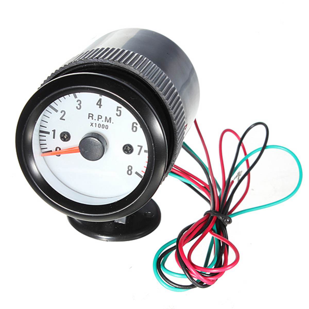 2 ''52mm Auto Motorrad Tacho Messgerät Meter Auto Tachometer 0-8000 RPM Blau Lichter 12V