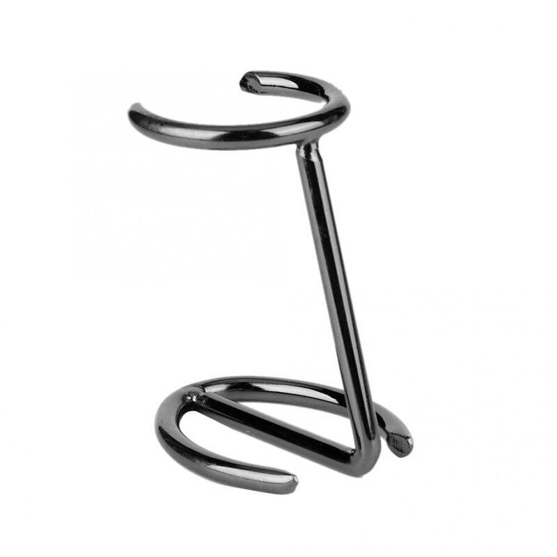 Gezichtsborstel mannen scheerkwast standaard scheermes houder voor salon thuisgebruik op reis scheerkwast