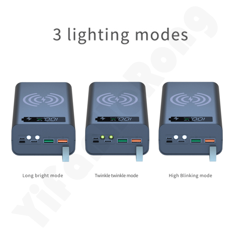 12 x 18650 Flashlight Battery Charger Box Power Bank Holder DIY Shell Case Dual USB 18650 Battery Shell Storage Organize