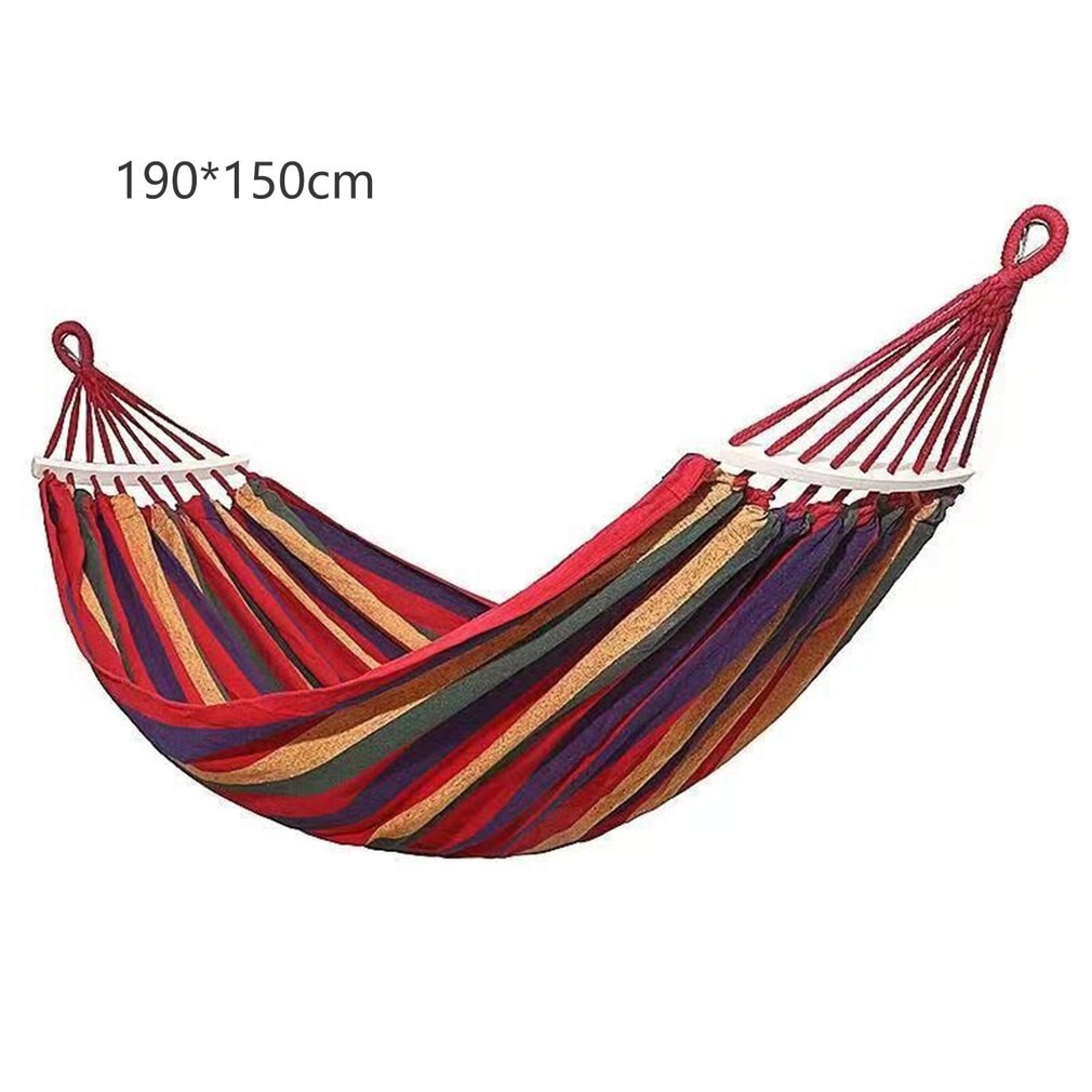Luxe hangmat van ecru/grafietkatoen, Boho hangmat met macramé en