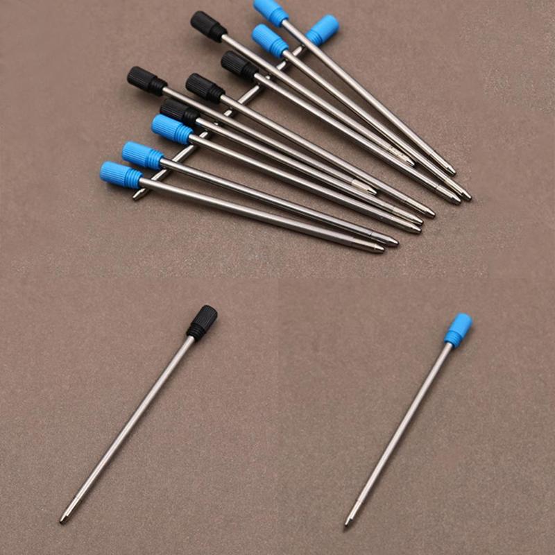 1pcs Metal refill 1mm Ballpoint Pen Refill Metal Length Of Pen Optional 70mm Blue And Use The Black Capacitance With W5I0