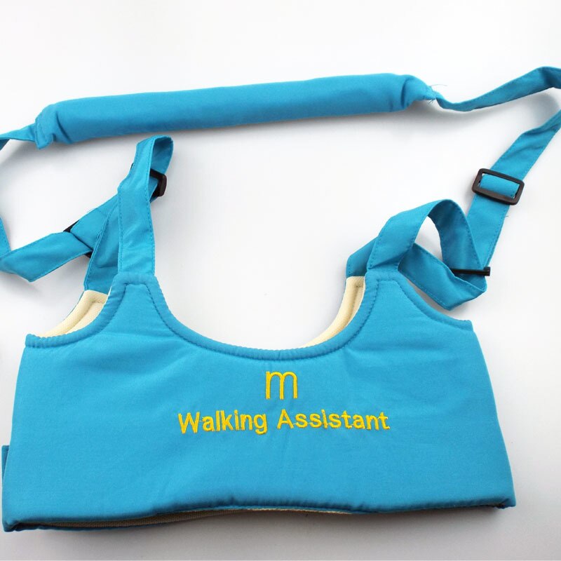 Infant Learning Baby Walker Walking Assistant Baby Walking Belt Strap Adjustable Toddler Safety Harness Exercise Safe Keeper: sky blue