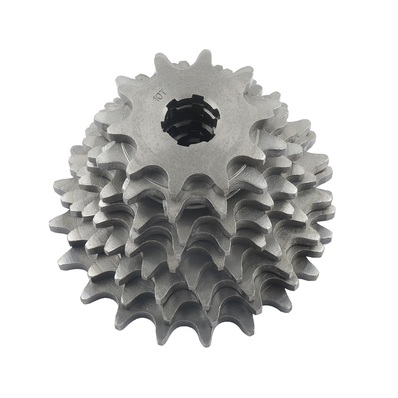 520 10t 11T 12T 13T 14T 15T 16T 17T 18T 19T 20T Dente 20mm ID Pignone motore anteriore adatto fossa bicicletta ATV Parte del motociclo