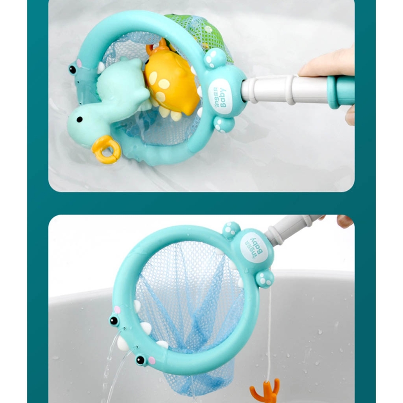 Indoor Water Spelen Vissen Speelgoed Bad Playset Interactieve Speelgoed Voor Baby Draagbare