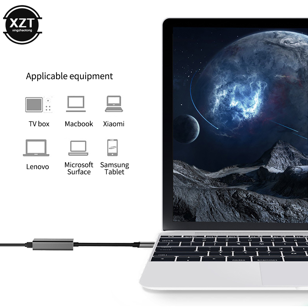 Adaptateur Ethernet USB type-c USB-C vers RJ45 Lan, carte réseau, pour MacBook Pro, Samsung Galaxy S9/S8/Note 9