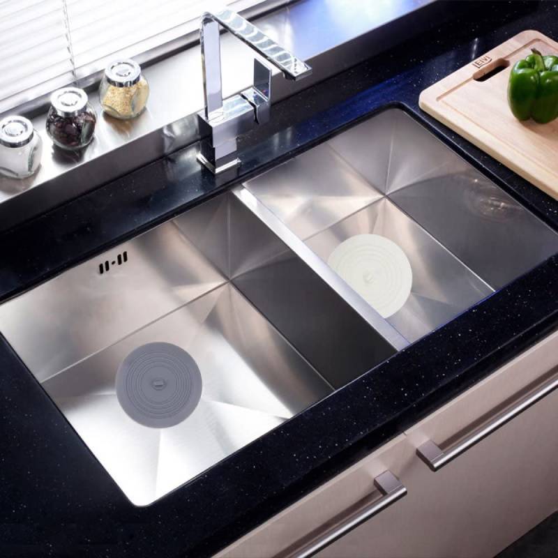 6Inch Siliconen Bad Stopper Grote Bad Drain Stopper Haar Stopper Flat Zuig Cover Drain Plug Voor Keukens Badkamers Wasserij