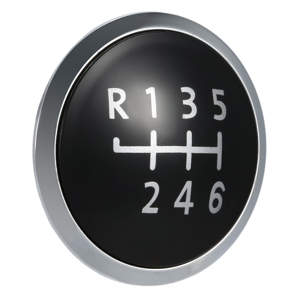 KKMOON 5/6 Speed Replacement Gear Shift Knob Badge Emblem Cap Knob Cover Case for VW T5 Transporter 2003