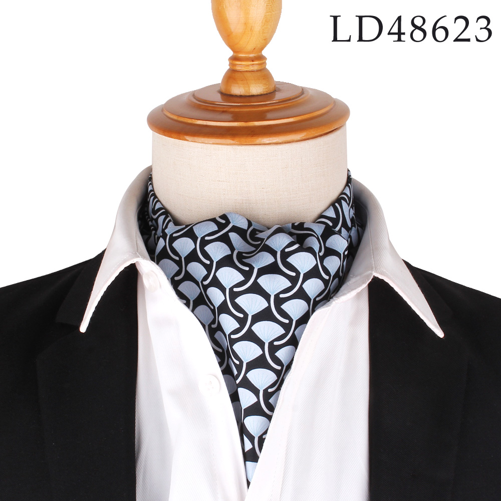 Neue Flora Männer Cashew Krawatte Hochzeit Formale Krawatte Ascot Scrunch Selbst Britischen Gentleman Polyester Weiche Krawatte Luxus Drucken Schal: LD48623