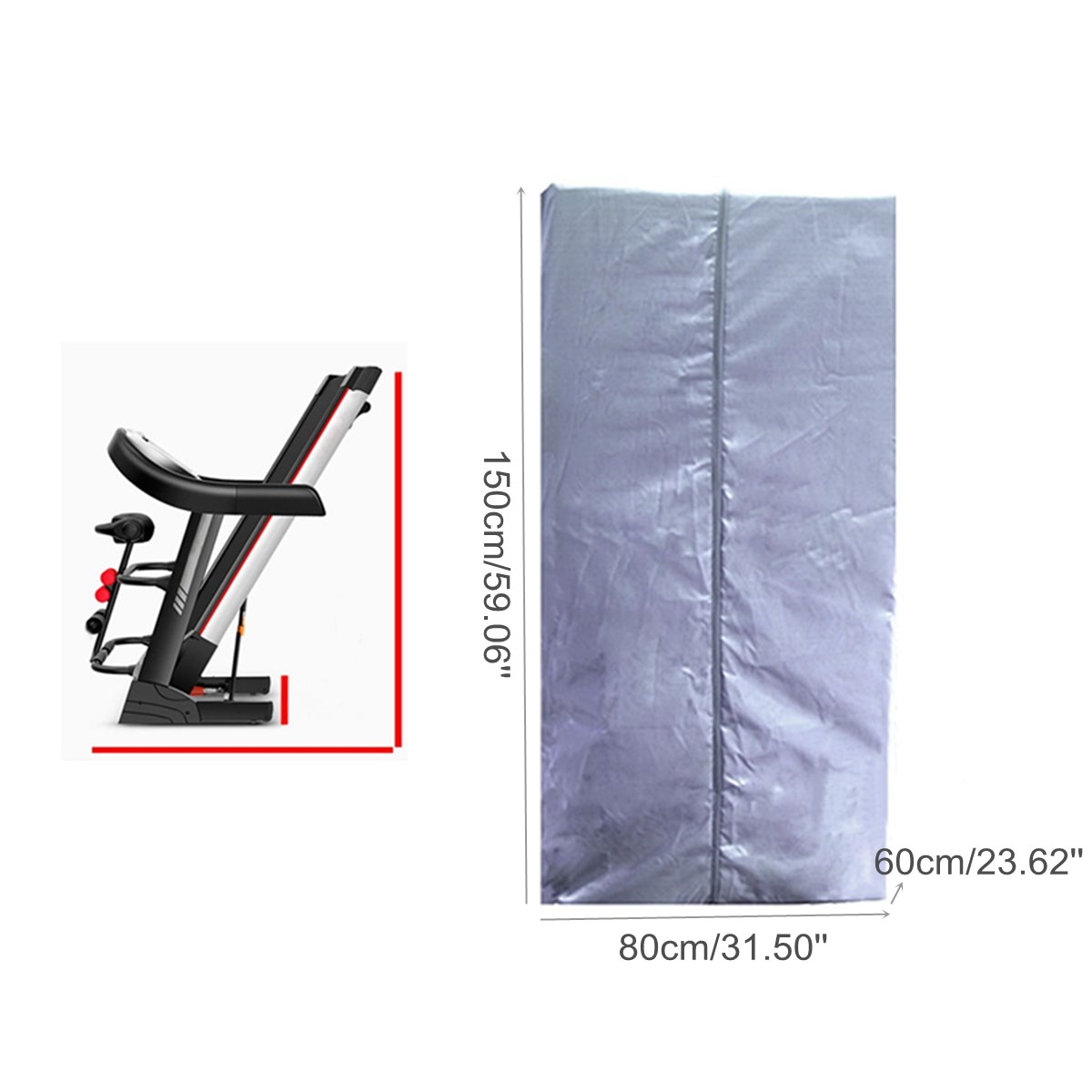 Indoor Polyester Waterproof Treadmill Cover Running Jogging Machine Dust Proof Shelter Protection Treadmill Dust Covers Shelter